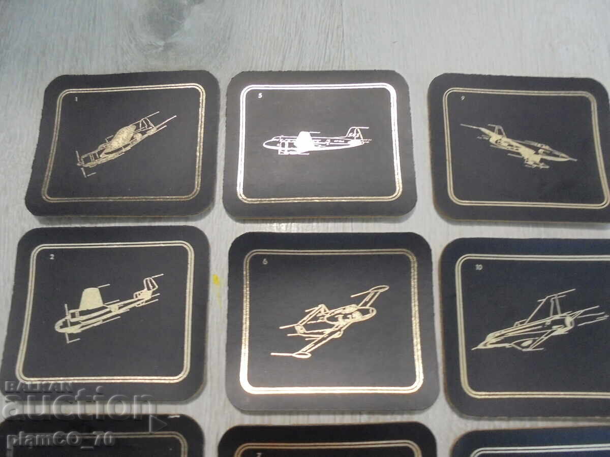 №*8642 Set de suporturi retro pentru pahare SAAB-SCANIA – 12 bucăți cu preț € 12.50 | 24.45 BGN