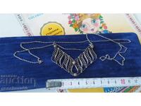 VINTAGE SILVER FILIGREE NECKLACE