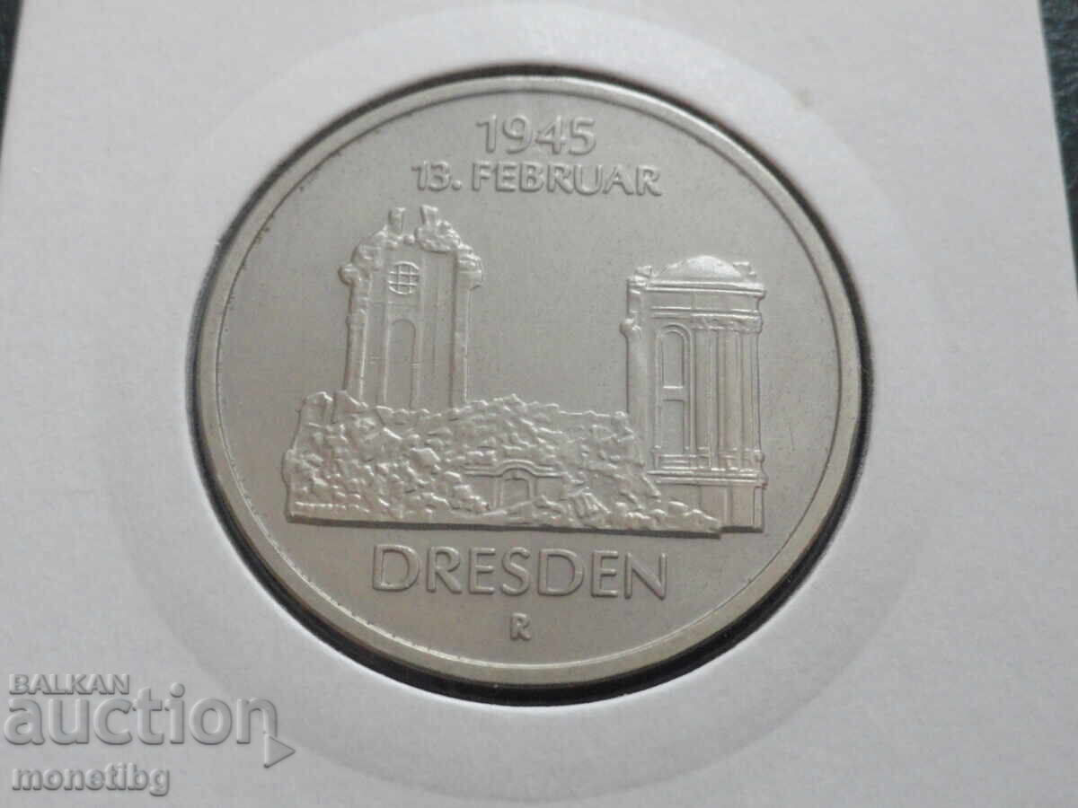 Germany (GDR) 1985 - 5 Marks "Dresden" - 5