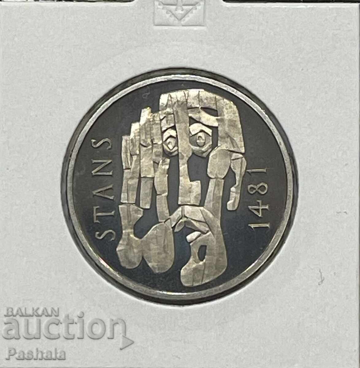 Elveția 5 franci 1981