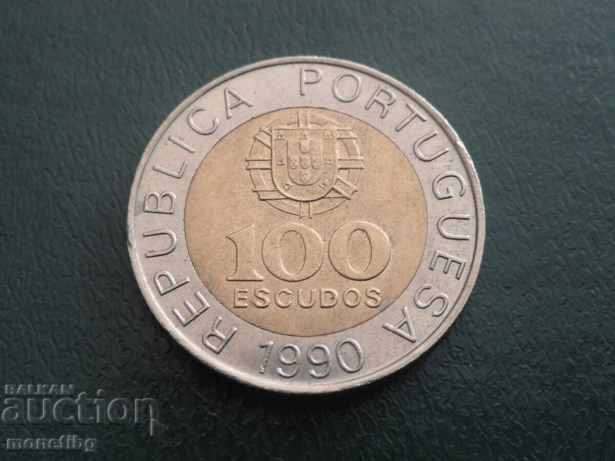 Португалия 1990г. - 100 ескудо - 6