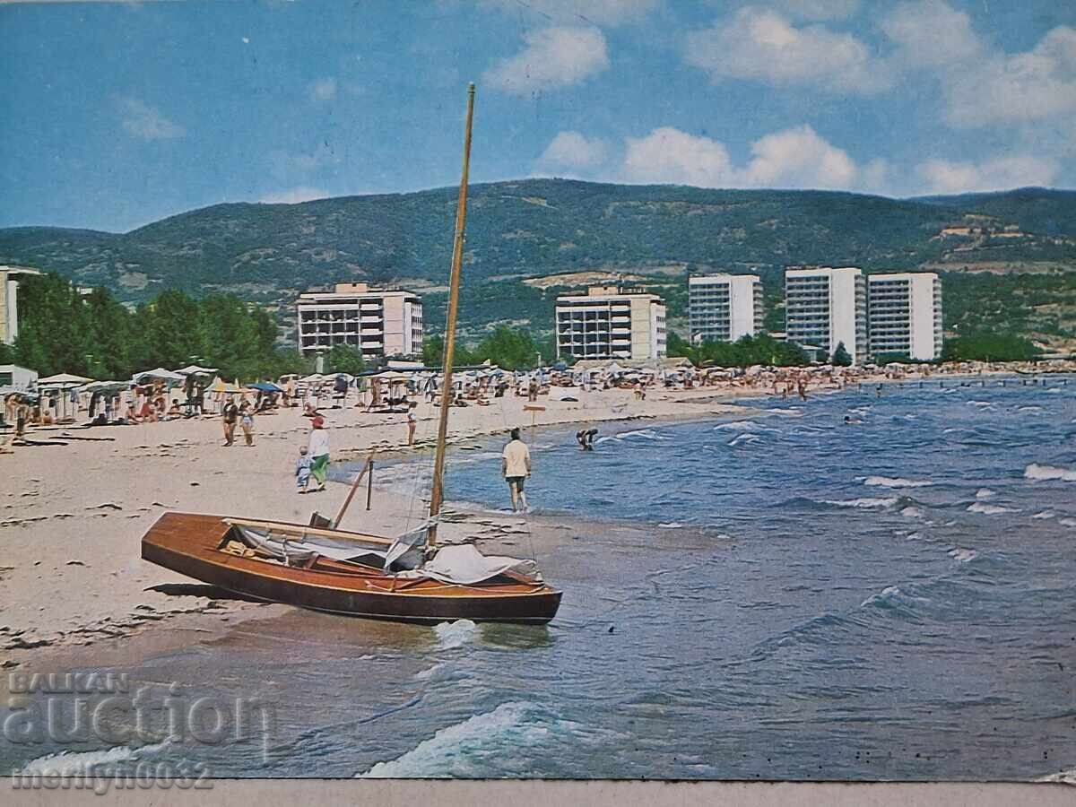 Carte poștală foto Sunny Beach 1976