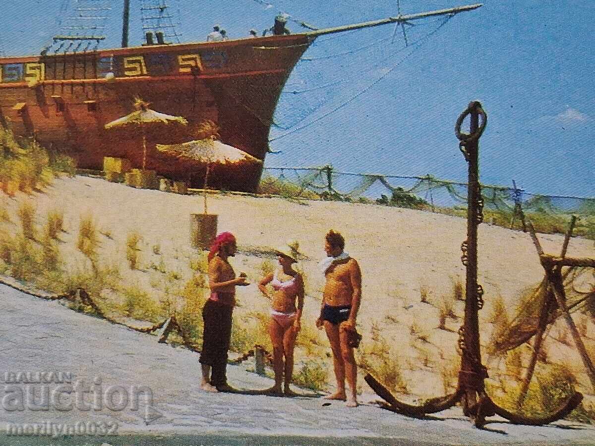 Photo postcard Sunny Beach 1976 with price € 12.94 | 25.31 BGN