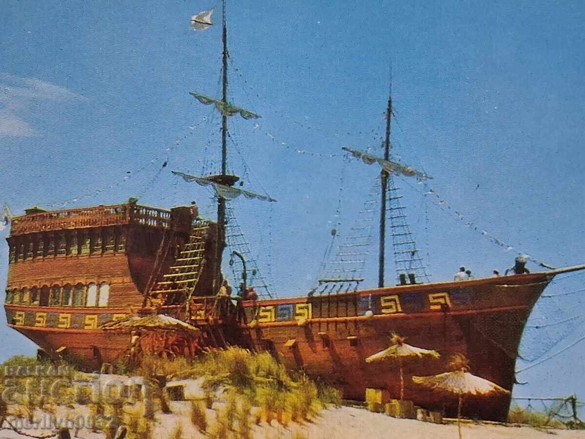 Auction  Photo postcard Sunny Beach 1976
