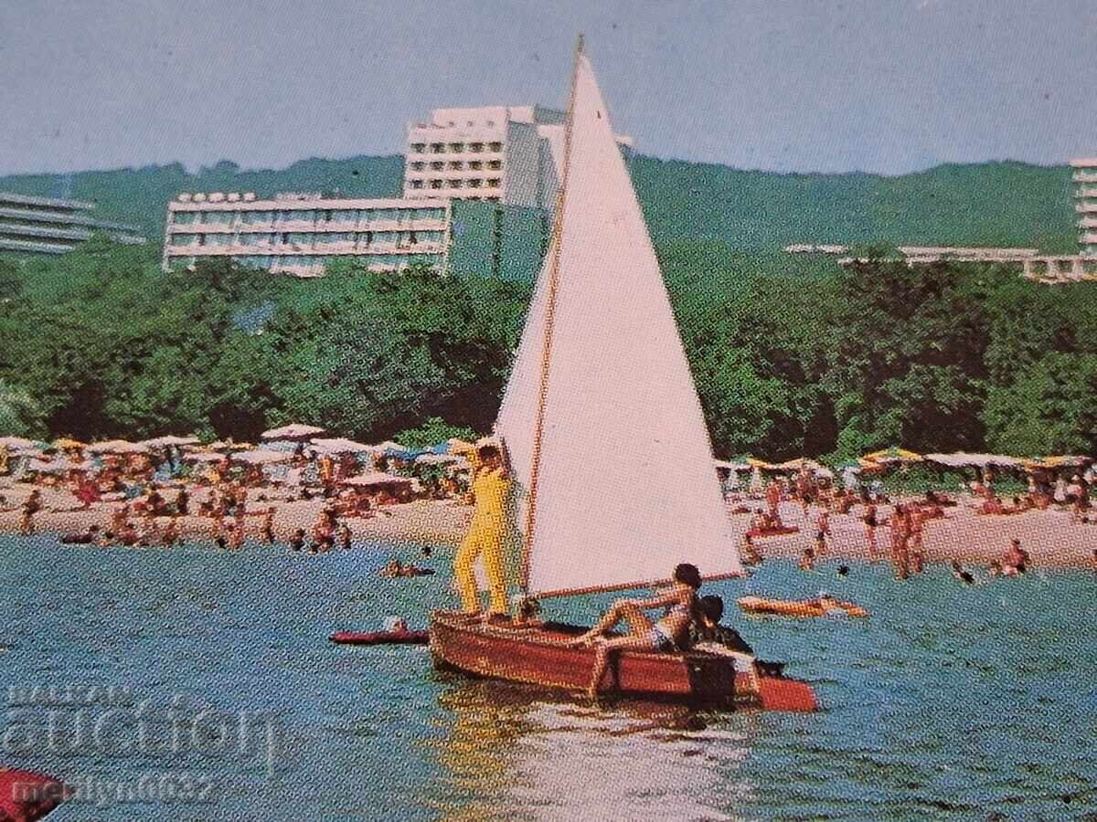 Carte poștală foto Nisipurile de Aur 1974 - 5