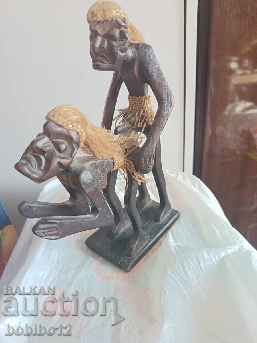 Παράδοση Αφρικανική Ξύλινη Φιγούρα - Χειροποίητη Παράδοση Αφρικανική Ξύλινη Φιγούρα - Χειροποίητη