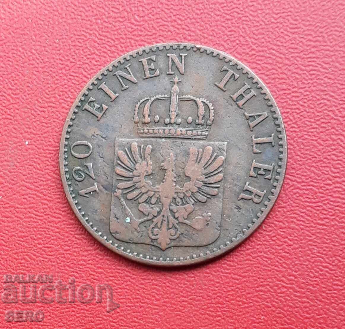 Germania-Prusia-3 Pfennig 1862 A-Berlin cu preț € 3.50 | 6.85 BGN Germania-Prusia-3 Pfennig 1862 A-Berlin cu preț € 3.50 | 6.85 BGN