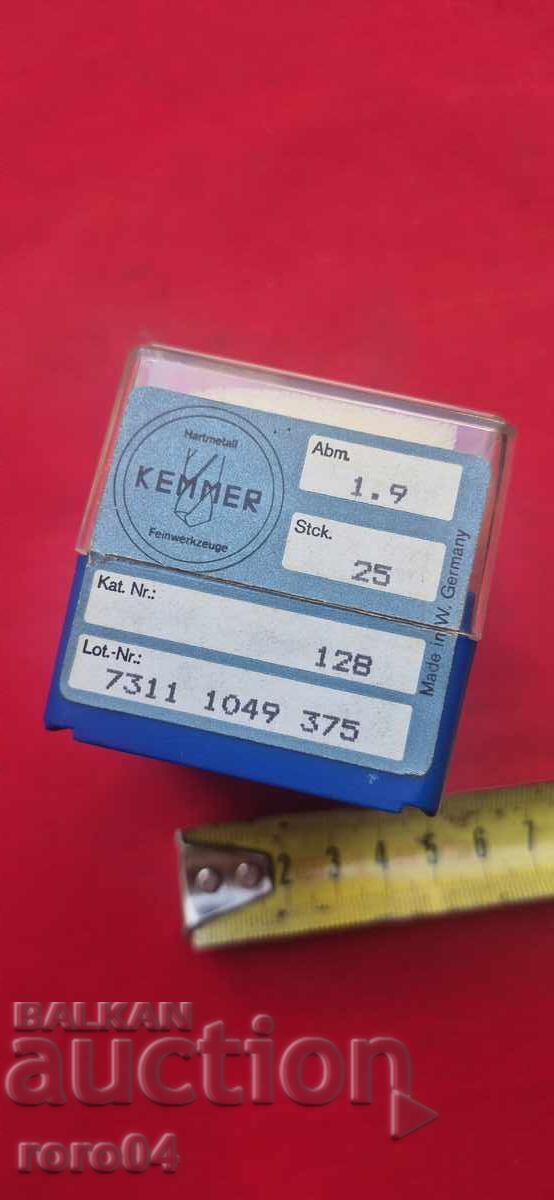 Licitație FREZE DENTARE - KEMMER PRAZISION - NOI