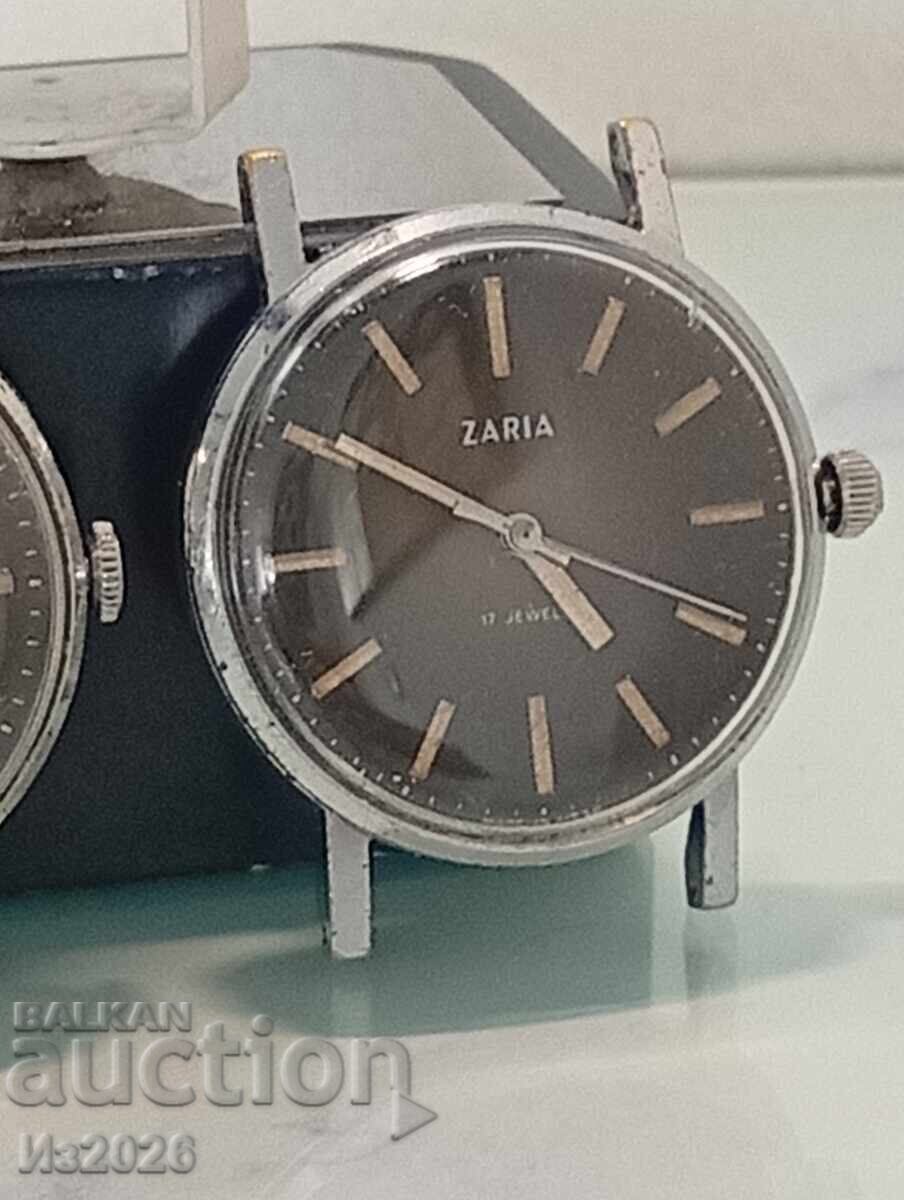 Licitație Lot ceasuri bărbătești mecanice rusești ZARIA.Zaria