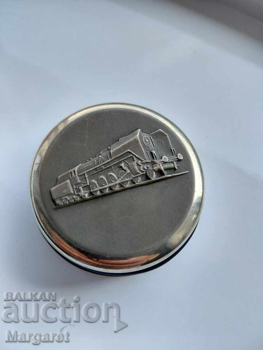 Ceas de buzunar Molnija URSS 3602 18 jewels rar negru/auriu - 7