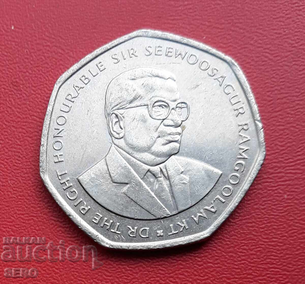 Insula Mauritius - 10 rupii 2000 cu preț € 0.70 | 1.37 BGN
