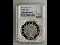 10 leva 2000 g. Todor Svetoslav Terter NGC PF 68