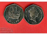 SOLOMON ISLANDS SOLOMON ISL 1 $ issue 2008 NEW UNC