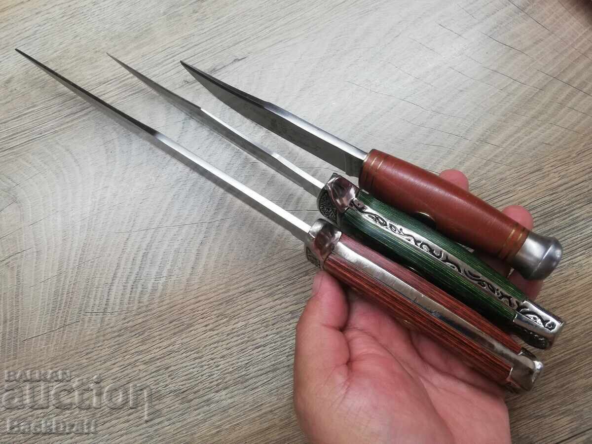 Collection of 3 Knives, Bowie Knife, Bowie Knife The Wild West - 7