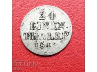 Germania-Hanovra-1/24 taler 1842 -foarte bine conservată