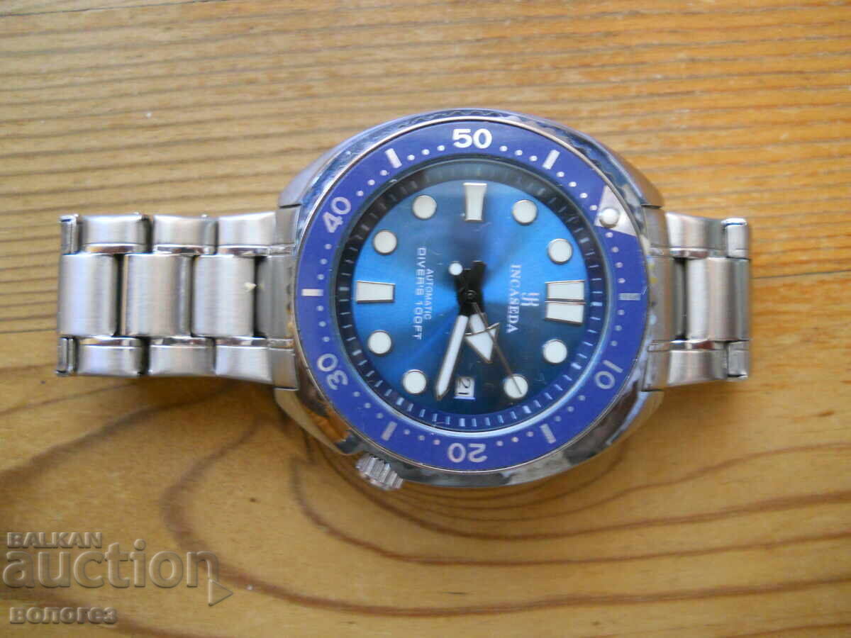 Ceas automatic "Incaseda Diver" - funcțional cu preț € 34.90 | 68.26 BGN Ceas automatic "Incaseda Diver" - funcțional cu preț € 34.90 | 68.26 BGN