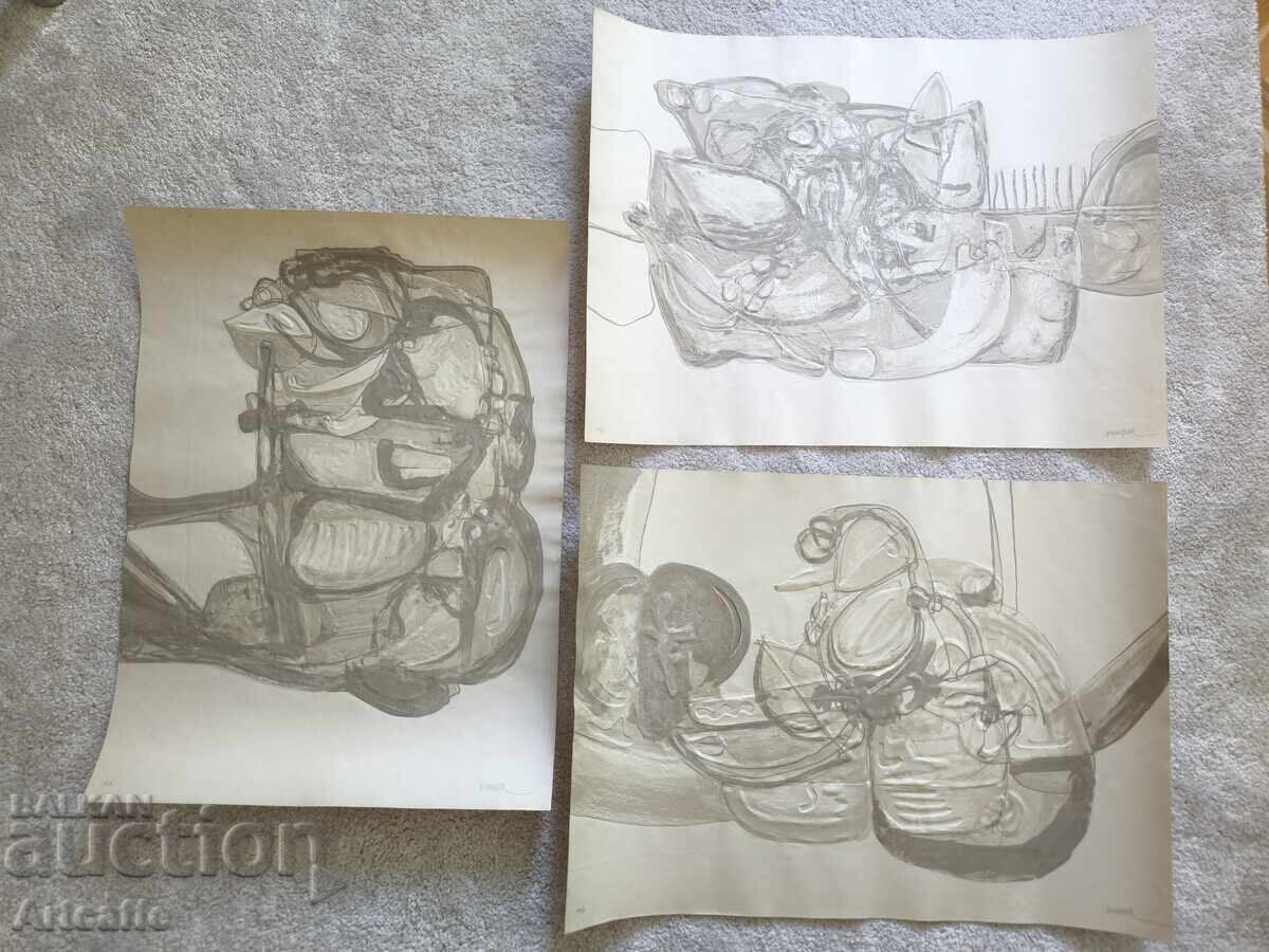 3 Originale Semnate Litografii în Relief Enric Cormenzana - 6 3 Originale Semnate Litografii în Relief Enric Cormenzana - 6
