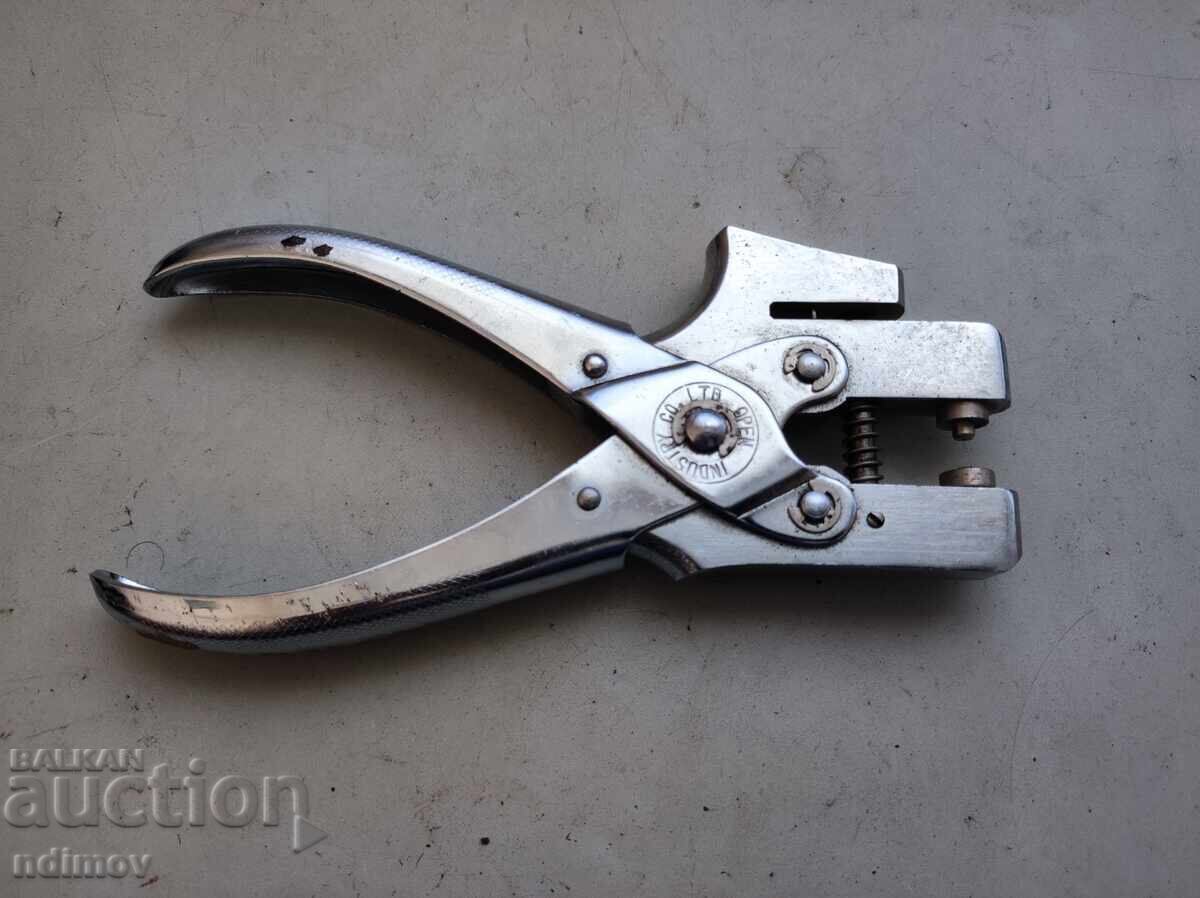 Livrarea Clește perforator profesional pentru pielărie și șelărie