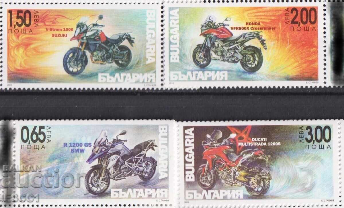 Чисти марки Транспорт Мотоциклети 2016 от България
