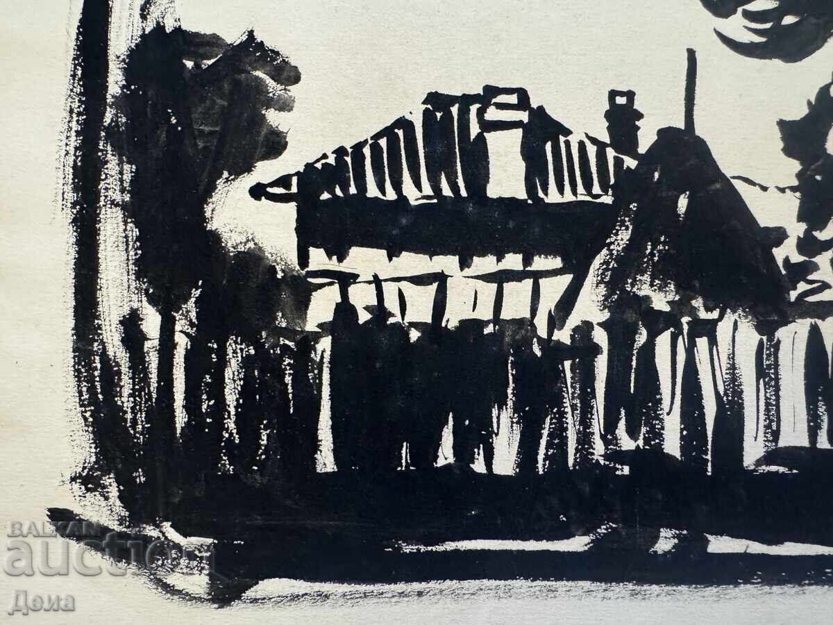 Auction  Georgi Penchev drawing
