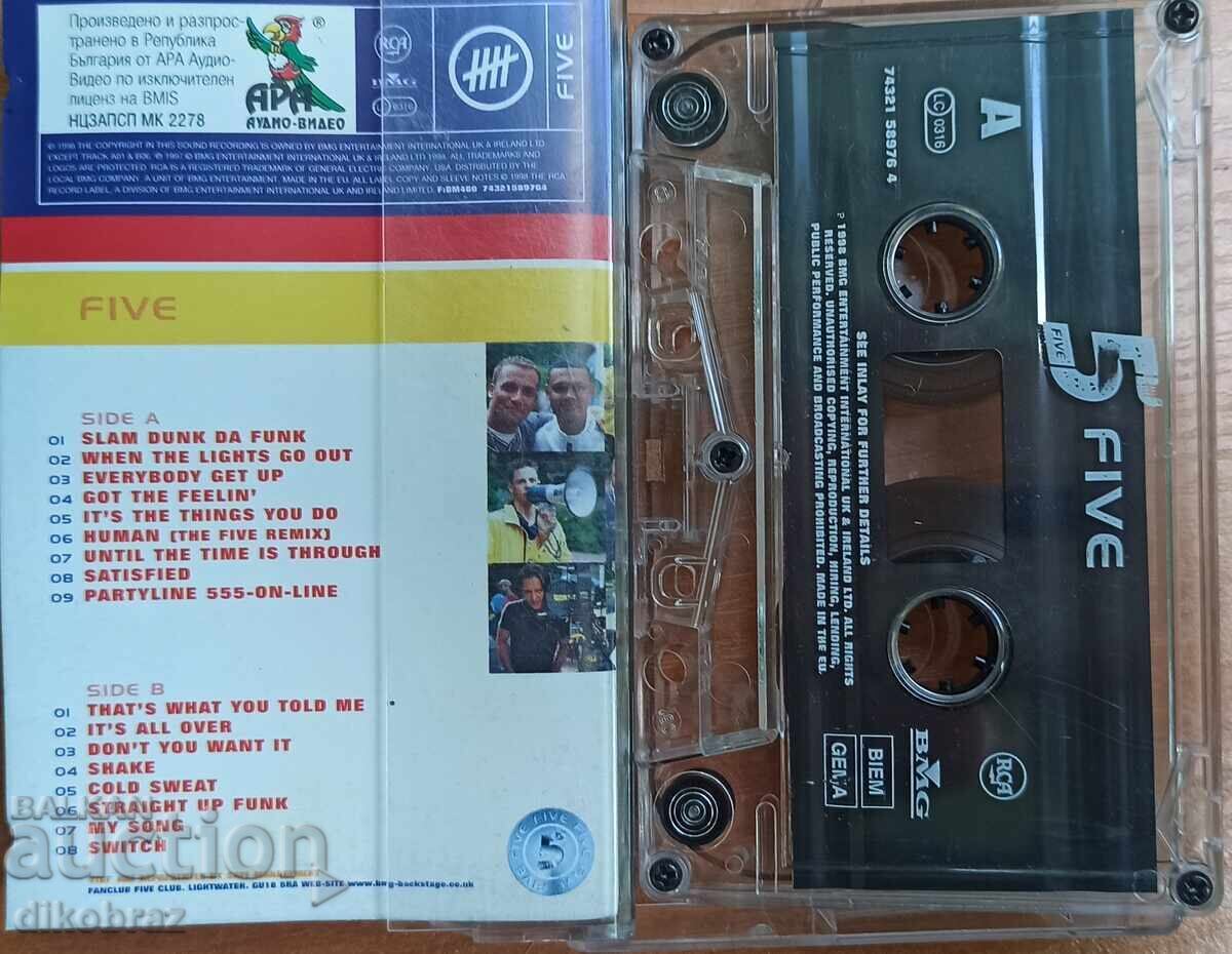FIVE - casetă audio din 1997 cu preț € 4.00 | 7.82 BGN