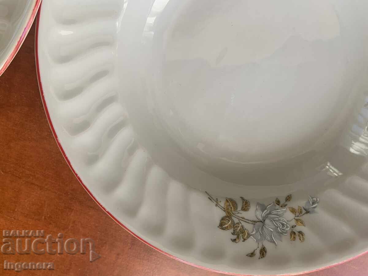 PORCELAIN PLATE BULGARIA - 2 PIECES - 5