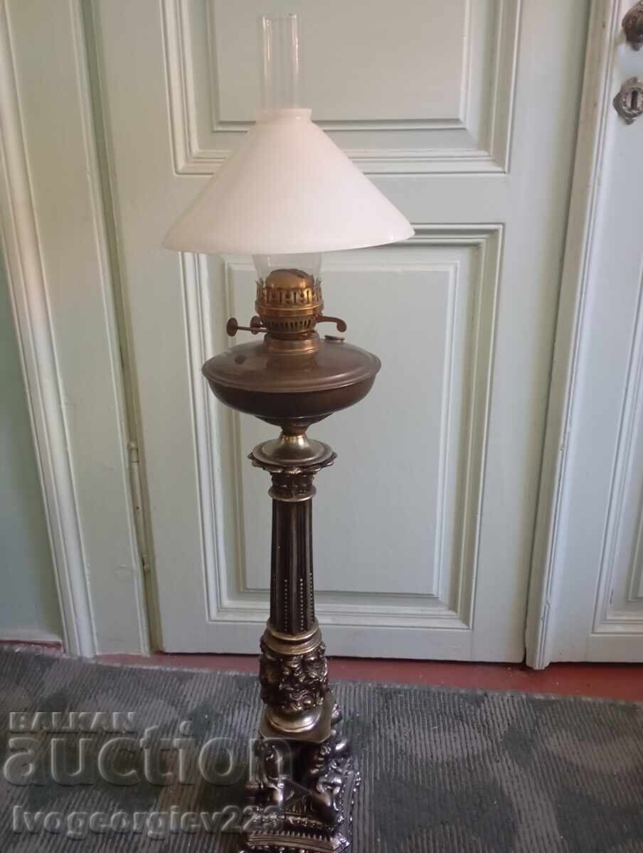 Lampă cu gaz în stil baroc Lampă cu gaz în stil baroc