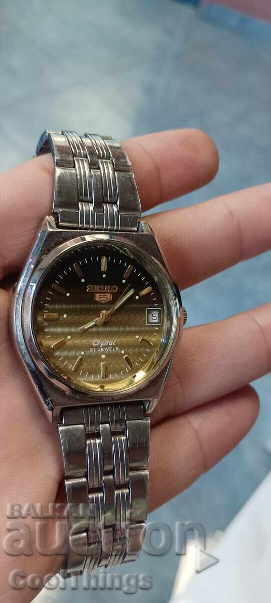 SEIKO 5 Crystal 21 jewels με τιμή € 20.00 | 39.12 BGN