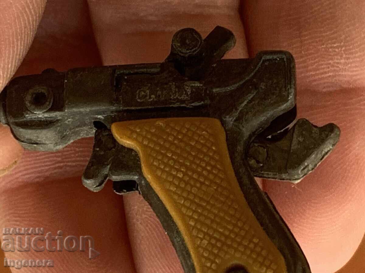 Licitație BRELOC PISTOL CU CAPSE FUNCȚIONAL Licitație BRELOC PISTOL CU CAPSE FUNCȚIONAL