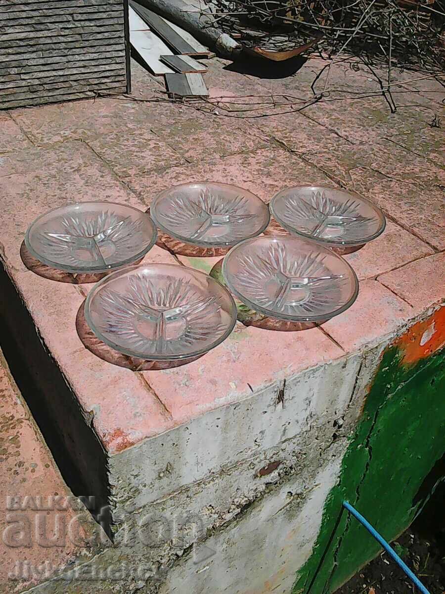 Σετ γυάλινων πιάτων