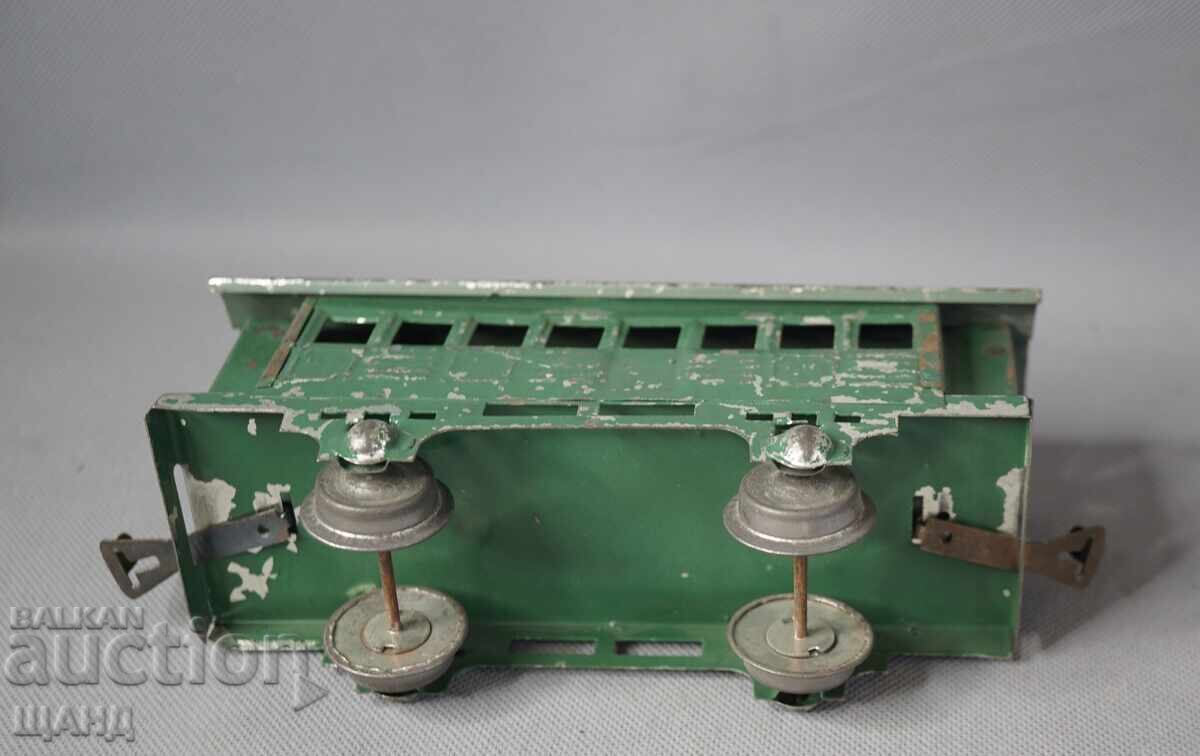 Austria Jucărie veche din metal vagon de pasageri - 5 Austria Jucărie veche din metal vagon de pasageri - 5