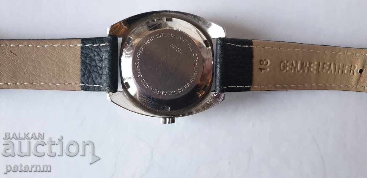 Παράδοση BWC Automatic Date Vintage Σπάνιο μοντέλο Παράδοση BWC Automatic Date Vintage Σπάνιο μοντέλο