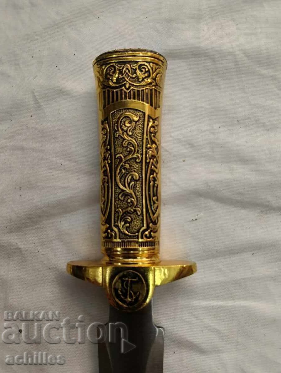 Pumnal marin placat cu aur - 5 Pumnal marin placat cu aur - 5