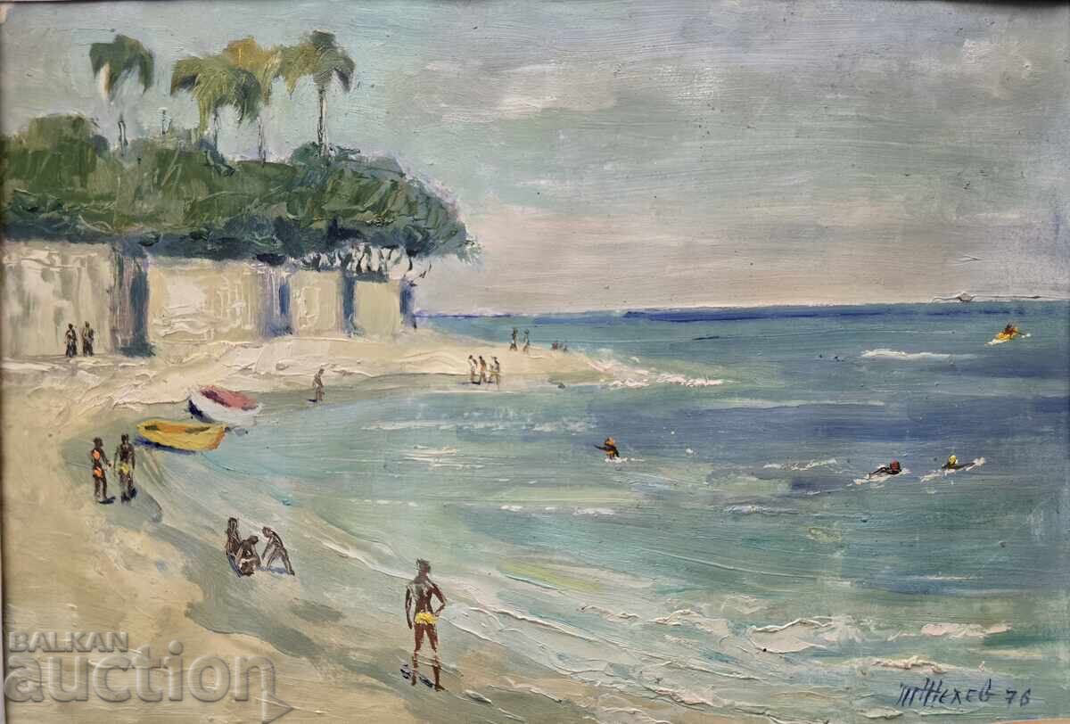 Tenyo Zhelev - Peisaj marin din Algeria