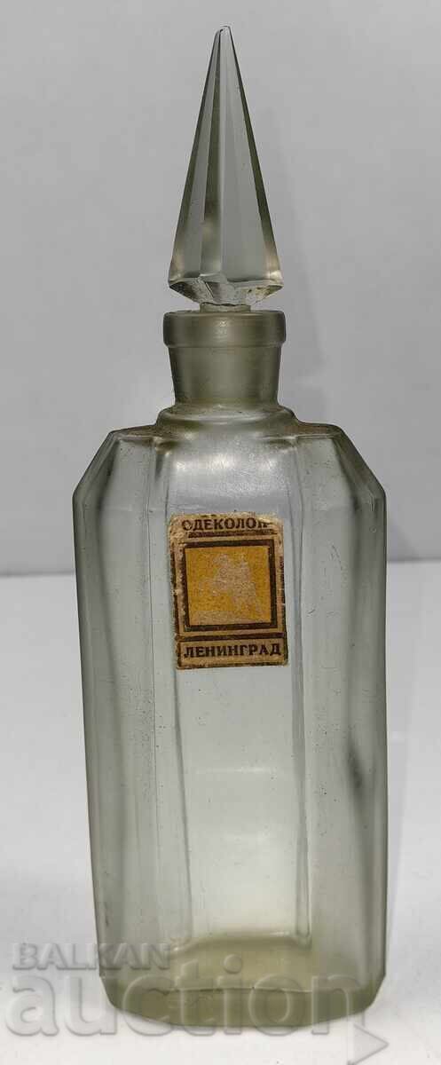 STICLĂ DE COLOGNE VINTAGE DIN PERIOADA SOCIALISTĂ LENINGRAD GOALĂ