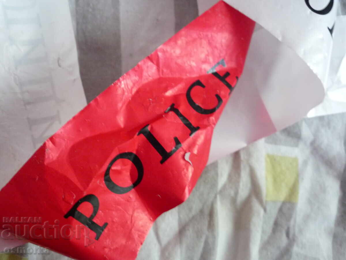 Licitație Bandă poliție Police Nu treceți infracțiune interzis