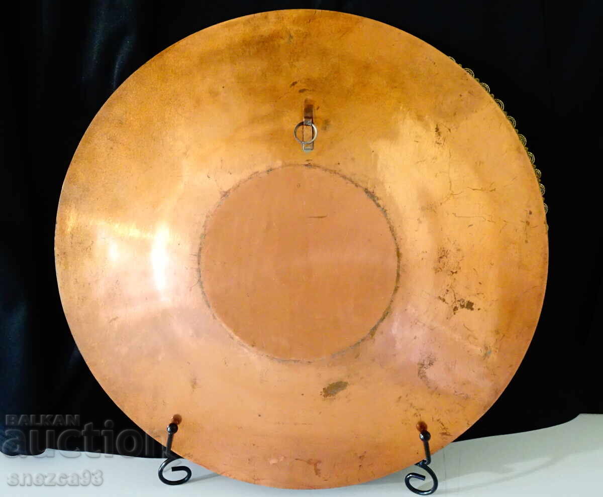 Delivery of Copper wall plate Hagia Sophia, 35 cm., 650 g