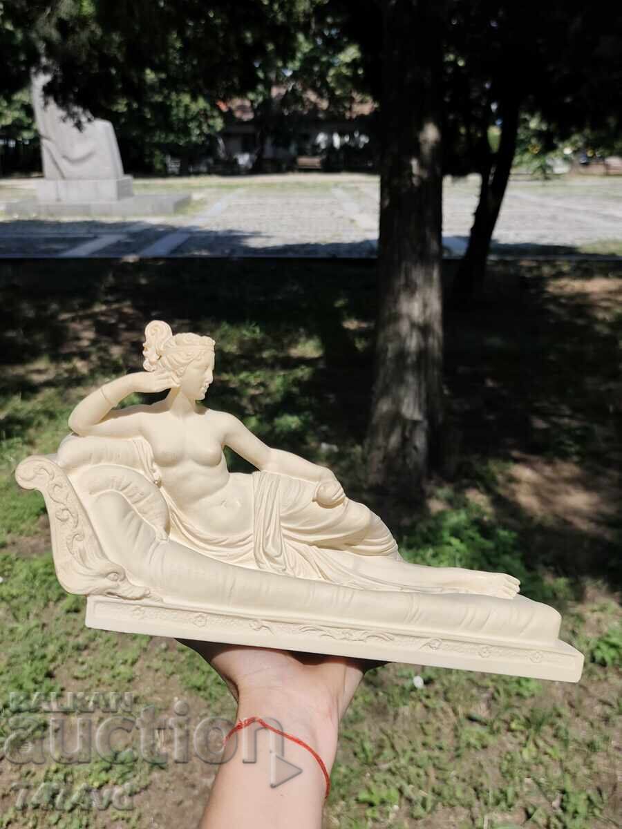 Sculptură mare, rafinată și detaliată „Venus Victrix” - 6