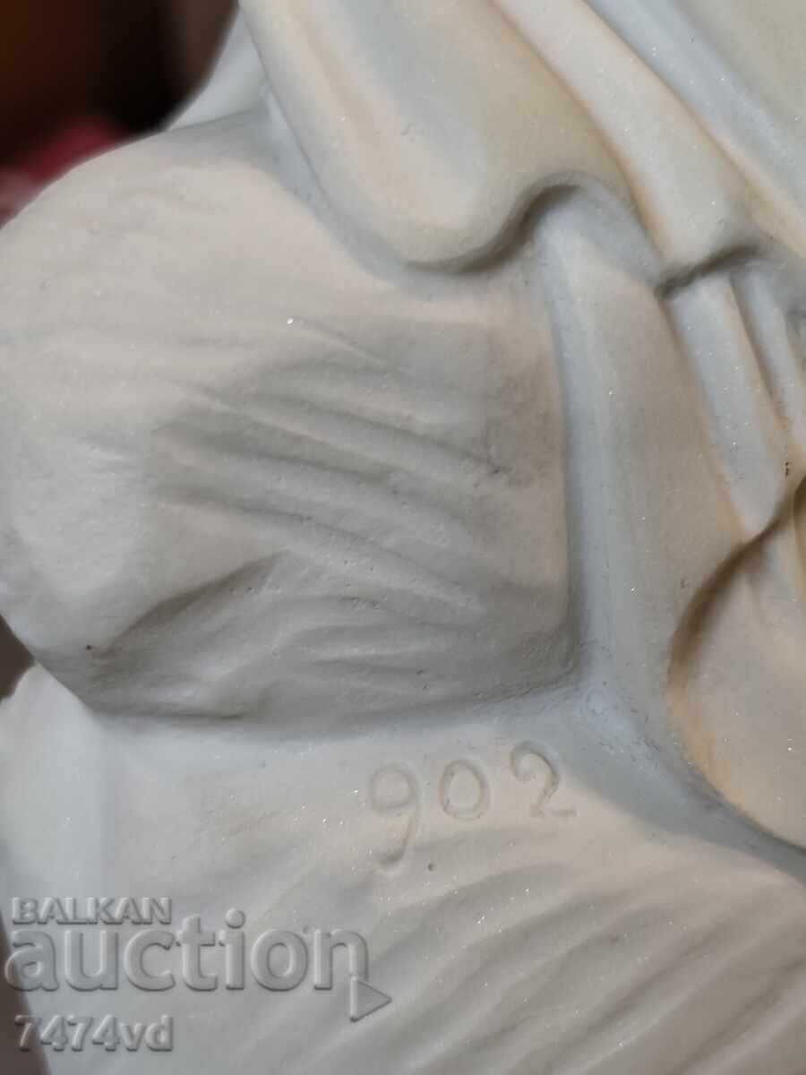 Sculptură rafinată și masivă - Venus la baie 40 cm - 7