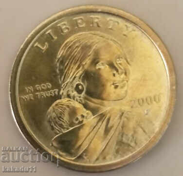 САЩ 1 долар 2000 Sacagawea долар
