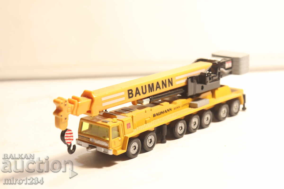 Licitație 1/87 SIKU BAUMANN CAMION MACARA MODEL MINIATURĂ Licitație 1/87 SIKU BAUMANN CAMION MACARA MODEL MINIATURĂ