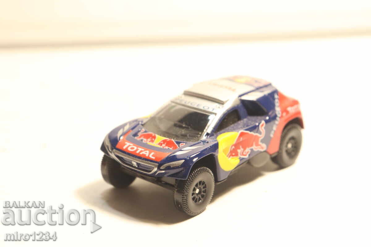 Licitație 1/64 NOREV PEUGEOT PARIS DAKAR MAȘINUȚĂ MODEL RALIU