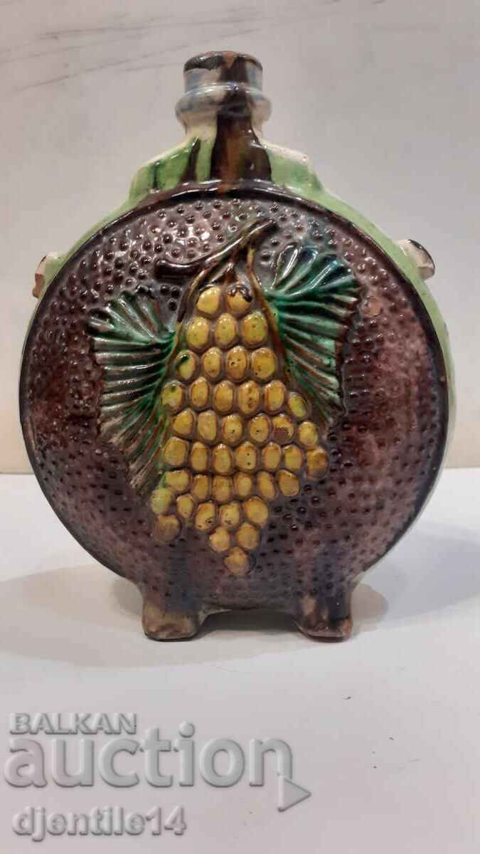 Ceramică, ploscă veche - 7