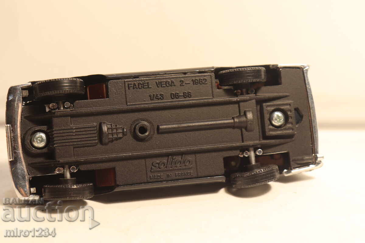 ΜΟΝΤΕΛΟ ΑΥΤΟΚΙΝΗΤΟΥ 1/43 SOLIDO FACEL VEGA - 7 ΜΟΝΤΕΛΟ ΑΥΤΟΚΙΝΗΤΟΥ 1/43 SOLIDO FACEL VEGA - 7