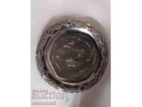 Antique Silver 999 Plated Dish