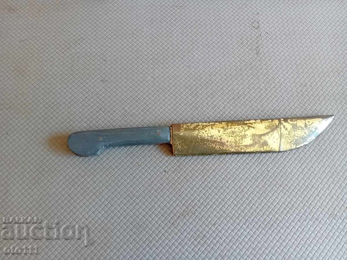 CUȚIT VECHI DE PĂSTOR FORJAT - 7 CUȚIT VECHI DE PĂSTOR FORJAT - 7