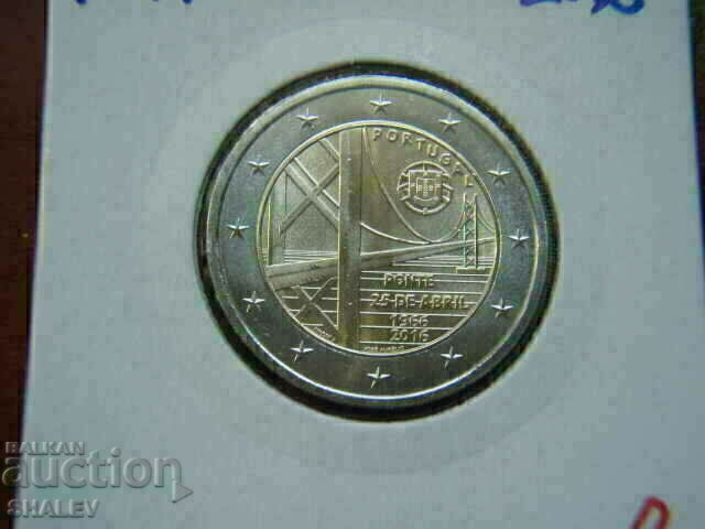 Licitație 2 euro 2016 Portugalia „Pont”(2) /Portugalia/ - Unc (2 euro)