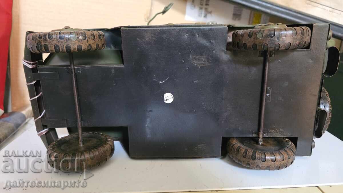Jucărie, mare, jeep militar - 5