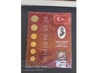 SET MONEDE TURCEȘTI 2023 UNC PROOF