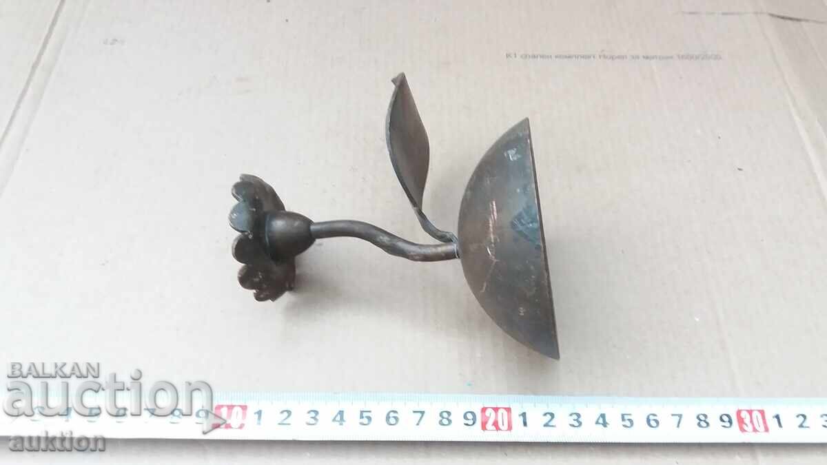 Delivery of FORGED COPPER CANDLESTICK